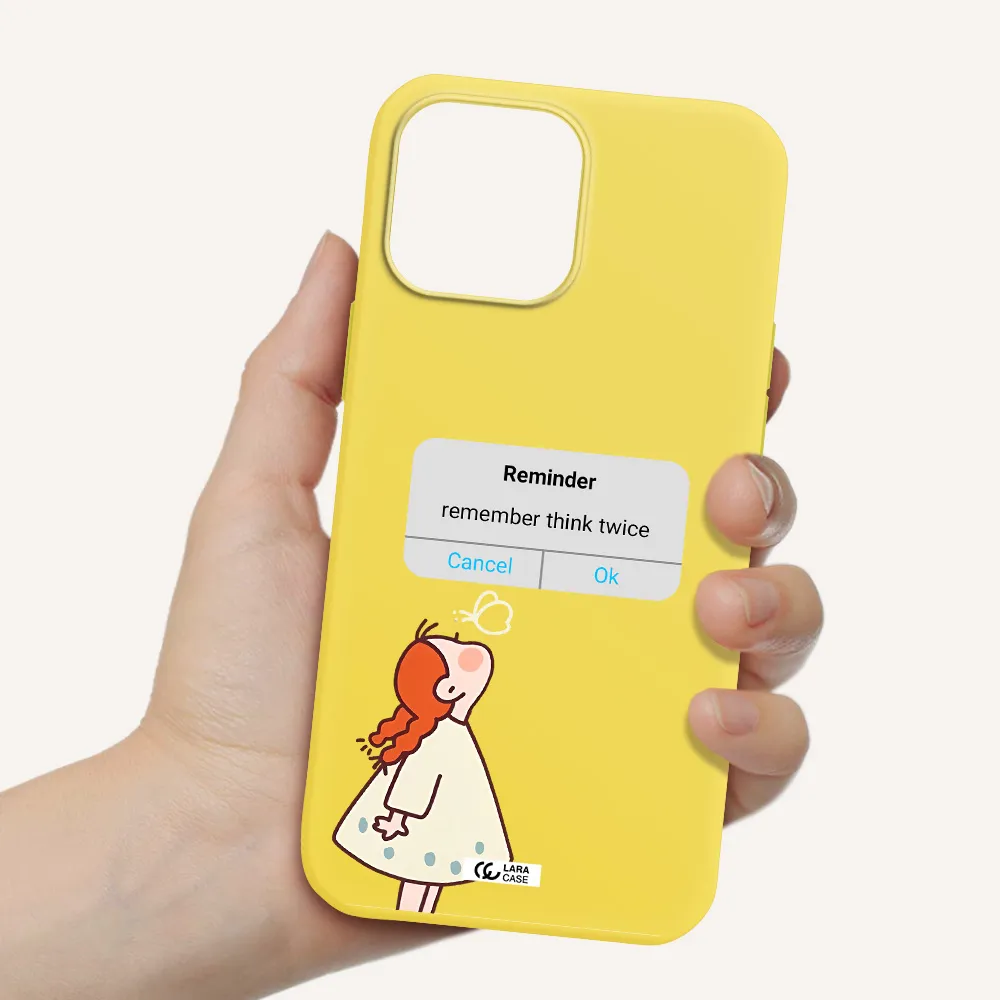 a screenshot of a phone Apple iPhone 13 Pro Silicone canary yellow Case