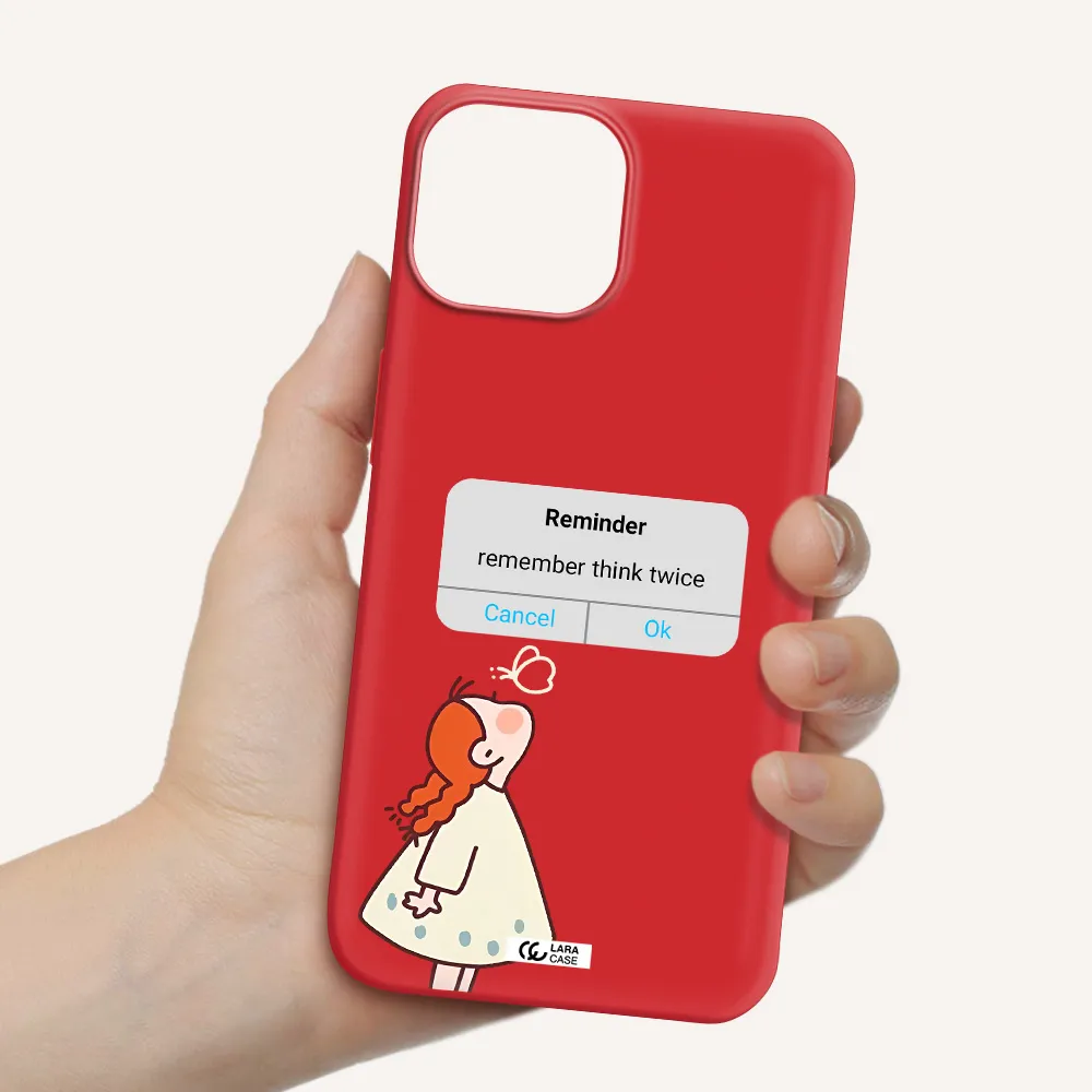 a screenshot of a phone Apple iPhone 13 Silicone Imperial Red Case