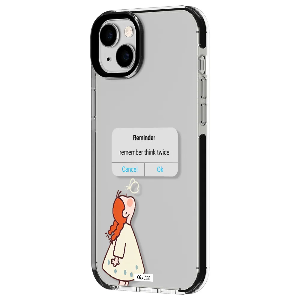 a screenshot of a phone Apple iPhone 14 plus impact black border Case