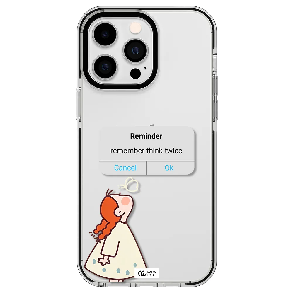 a screenshot of a phone Apple iPhone 14 pro max impact black border Case