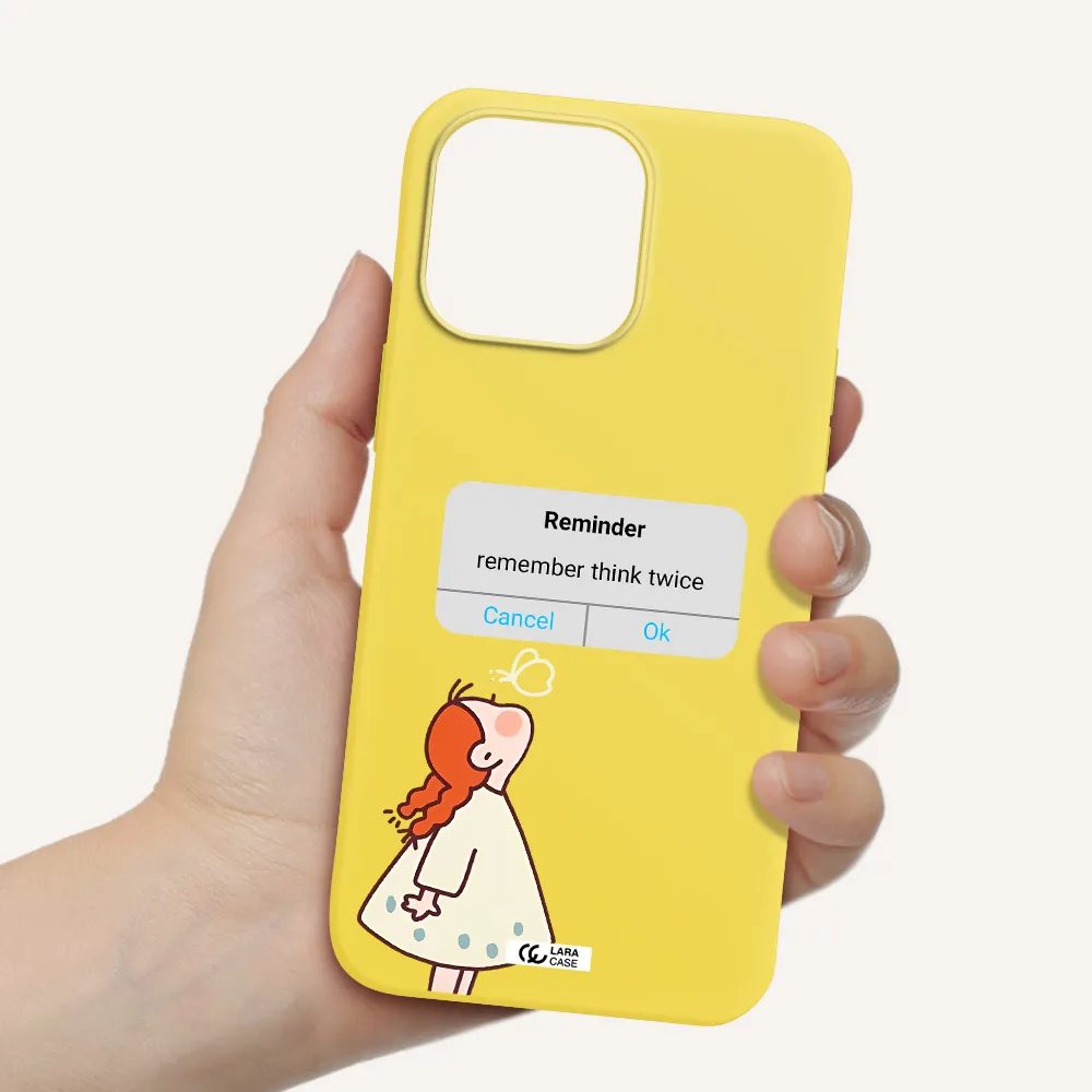 a screenshot of a phone Apple iPhone 14 pro max Silicone canary yellow Case