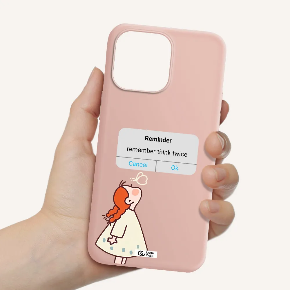 a screenshot of a phone Apple iPhone 14 pro Silicone pastel pink Case