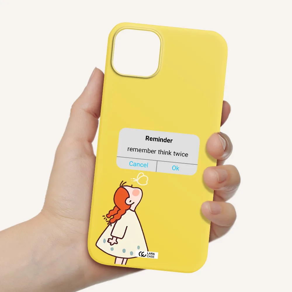 a screenshot of a phone Apple iPhone 14 Silicone canary yellow Case