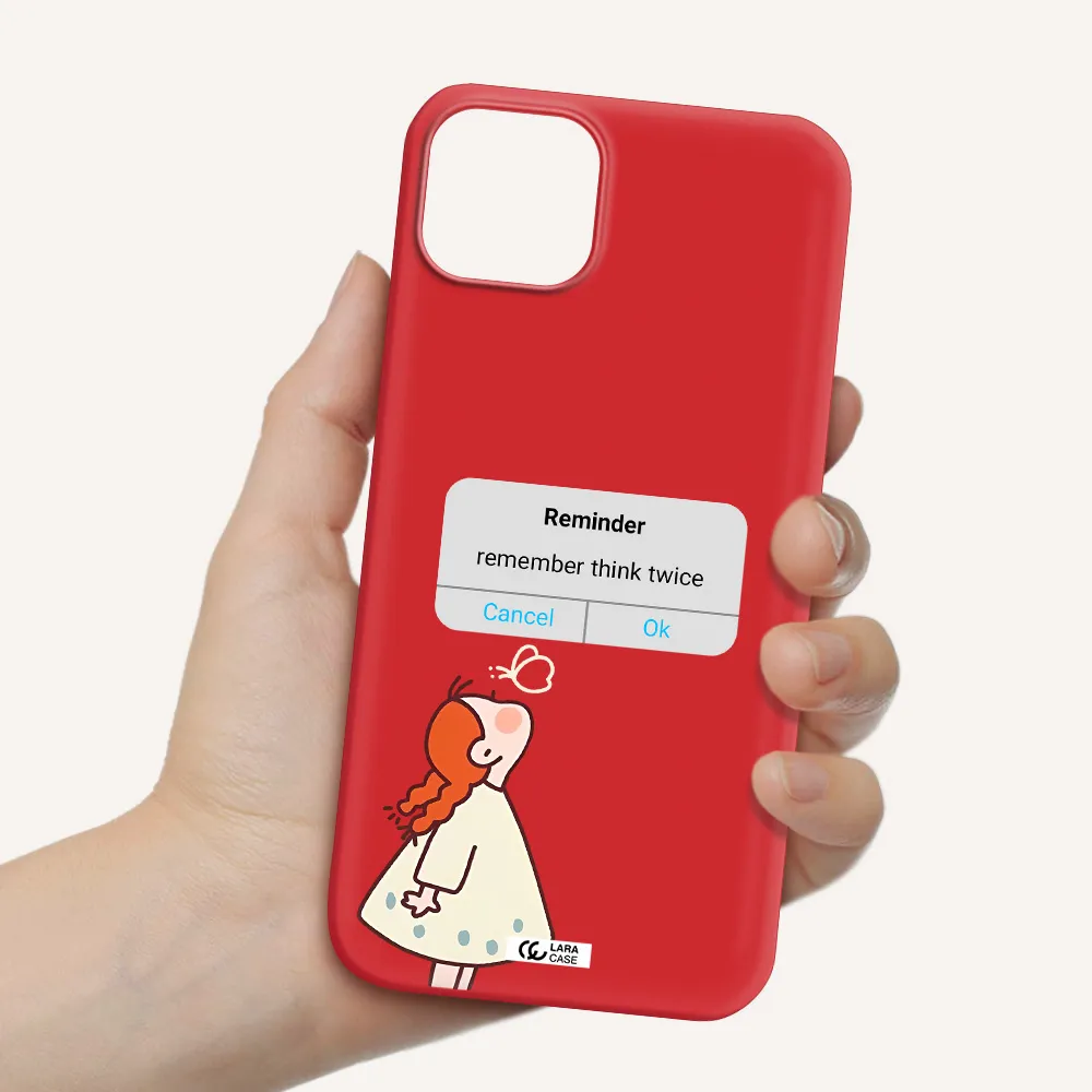 a screenshot of a phone Apple iPhone 14 Silicone Imperial Red Case