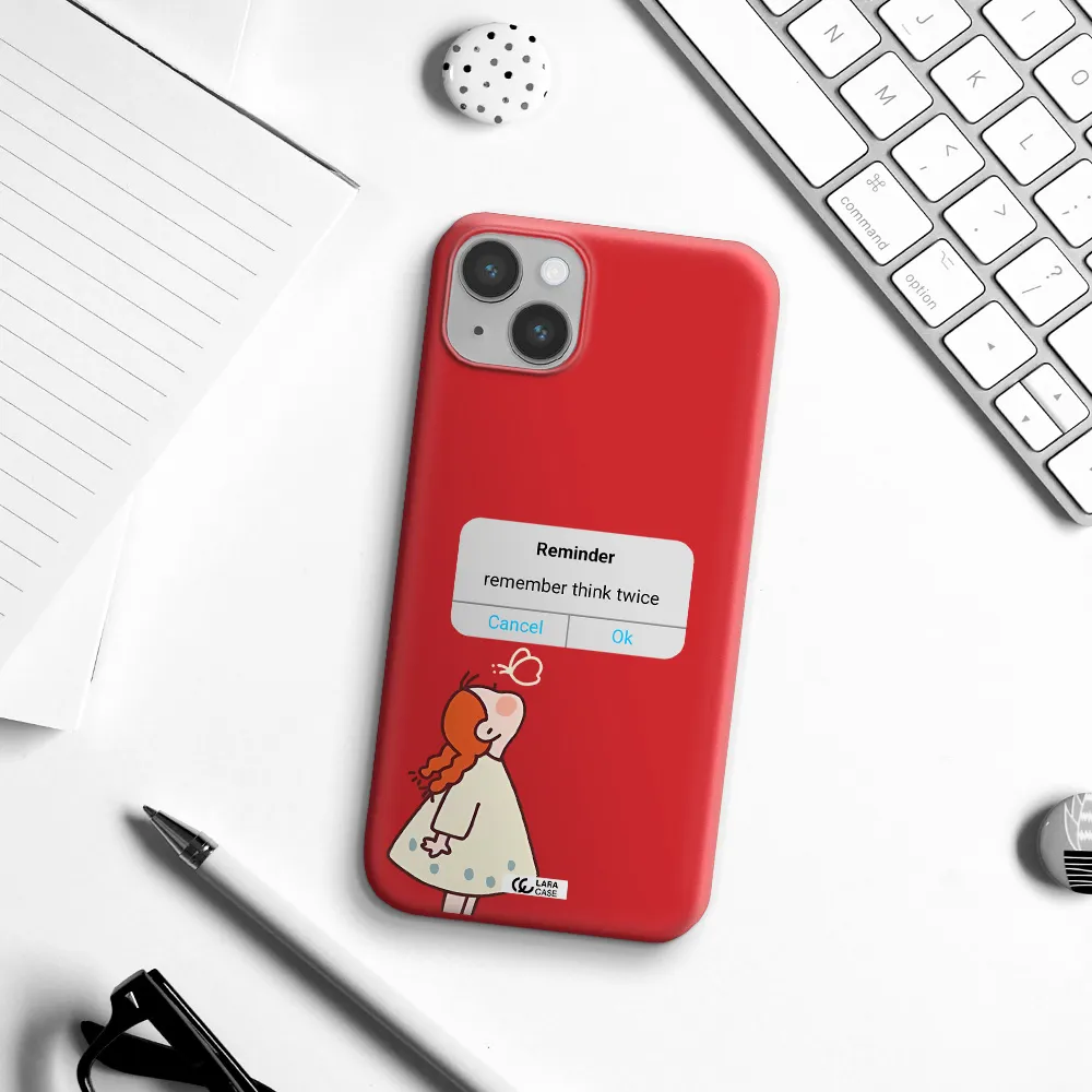 a screenshot of a phone Apple iPhone 14 Silicone Imperial Red Case