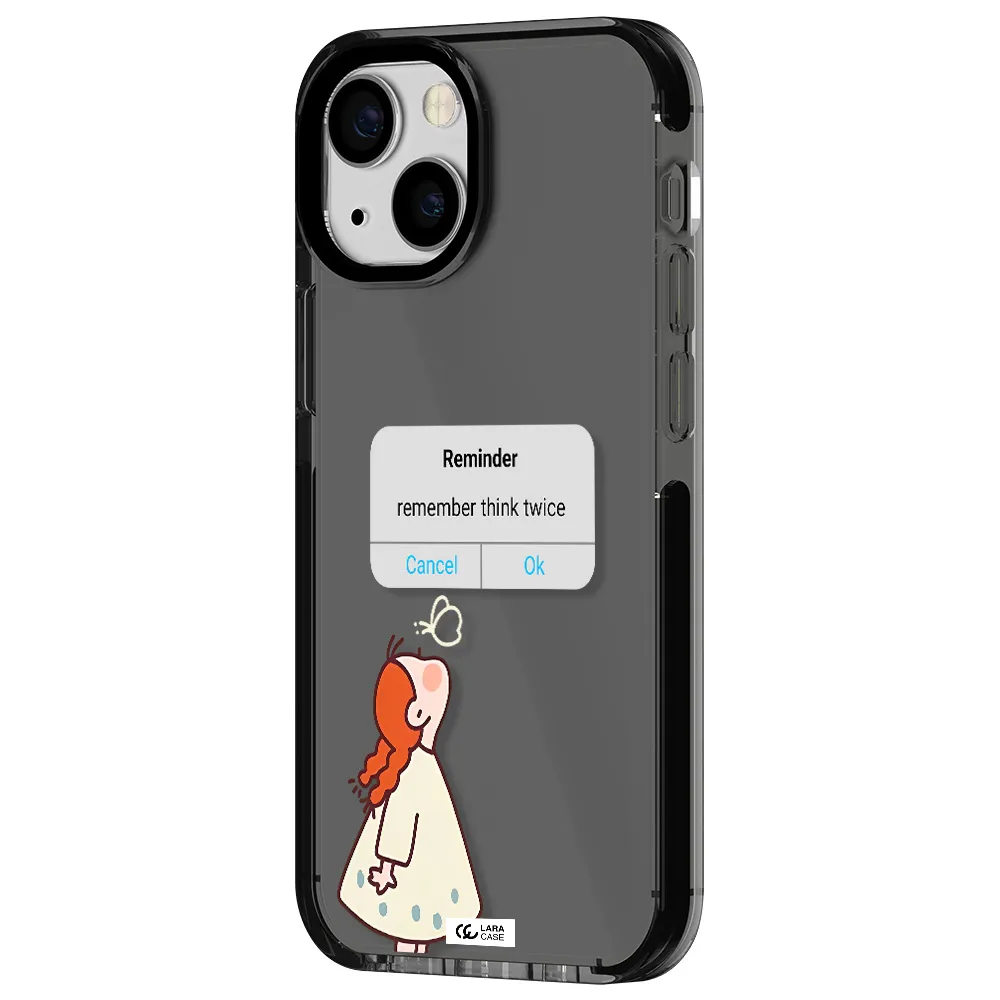 a screenshot of a phone Apple iPhone 15 impact Smoke Black Case