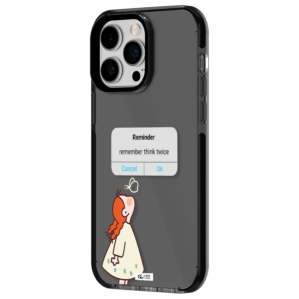 a screenshot of a phone Apple iPhone 15 Pro impact Smoke Black Case