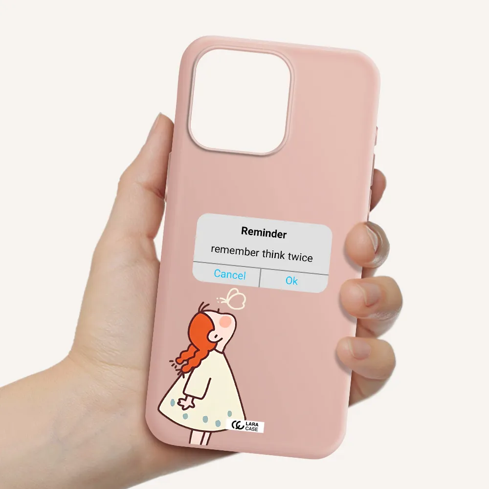 a screenshot of a phone Apple Iphone 15 Pro max Silicone pastel pink Case