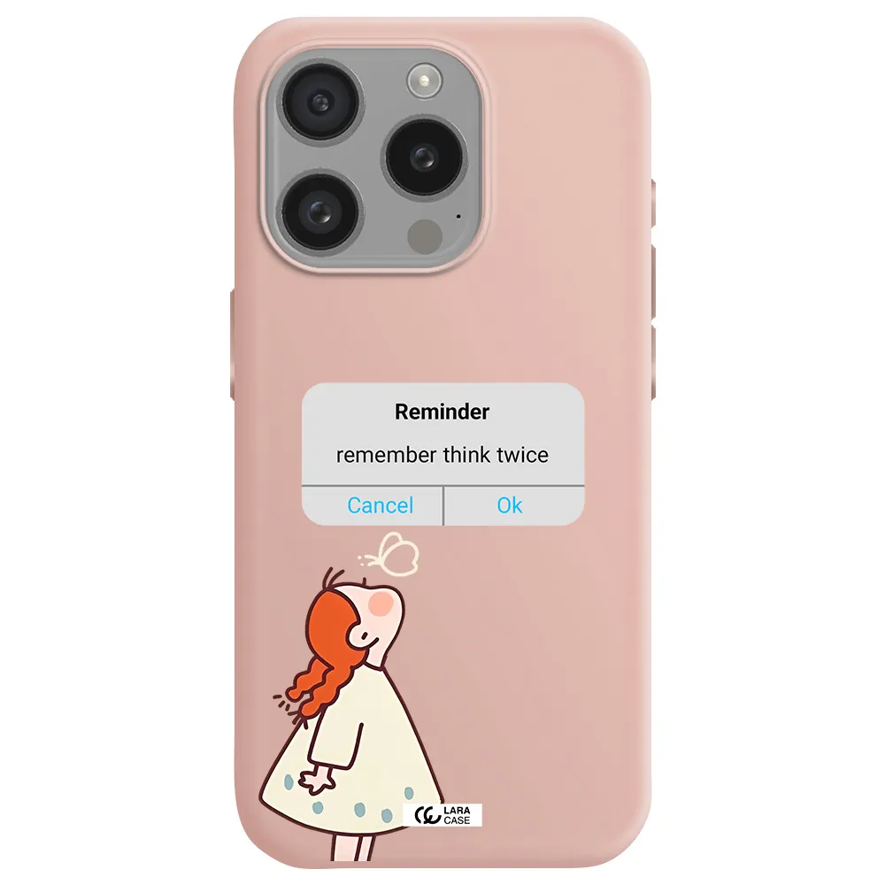 A Screenshot Of A Phone Apple Iphone 15 Pro Silicone Pastel Pink Case