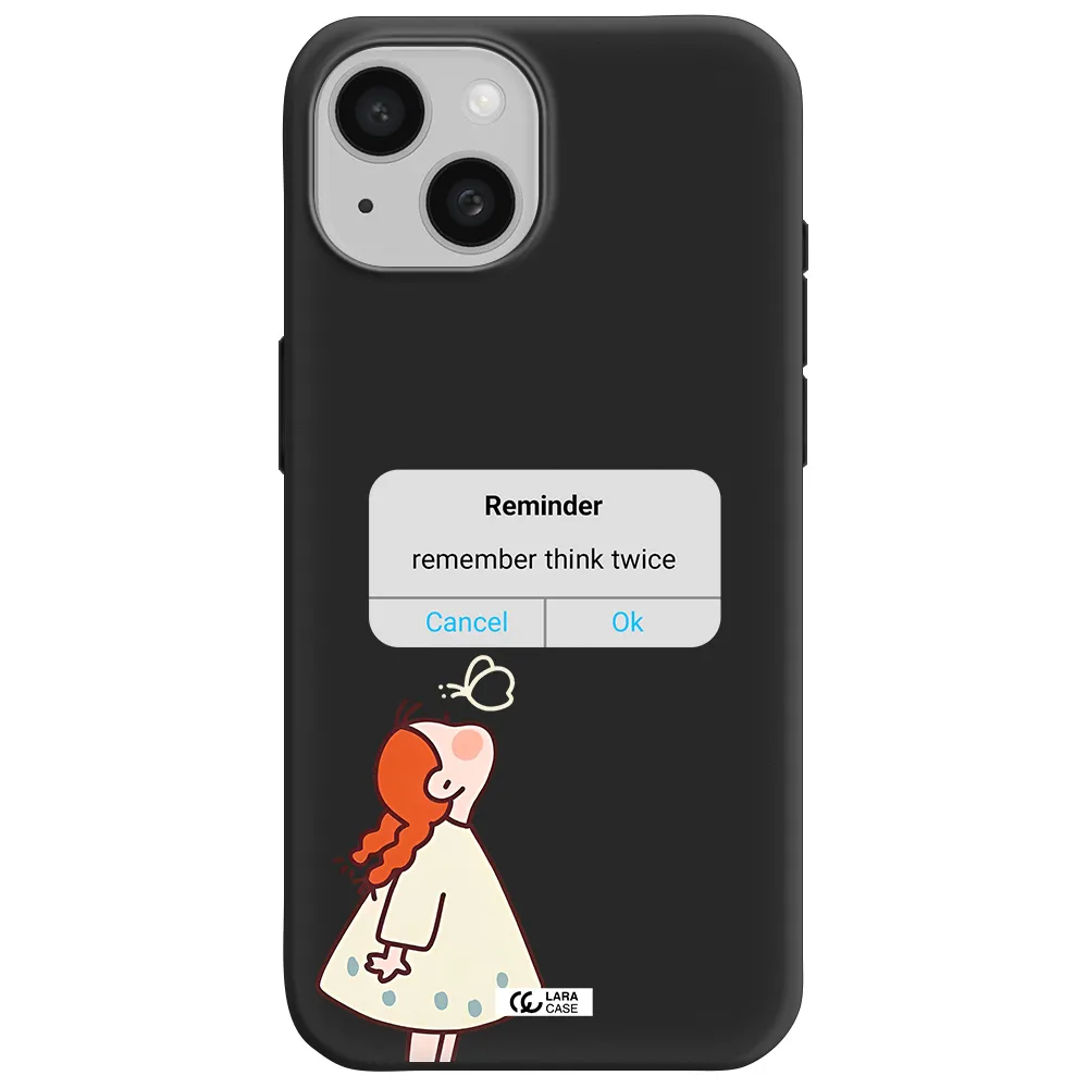 a screenshot of a phone Apple iPhone 15 Silicone black Case