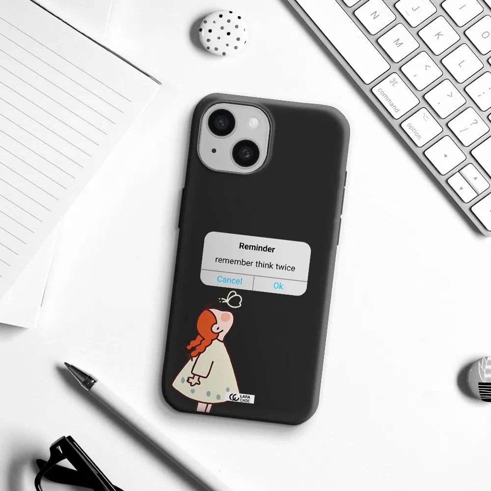 a screenshot of a phone Apple iPhone 15 Silicone black Case