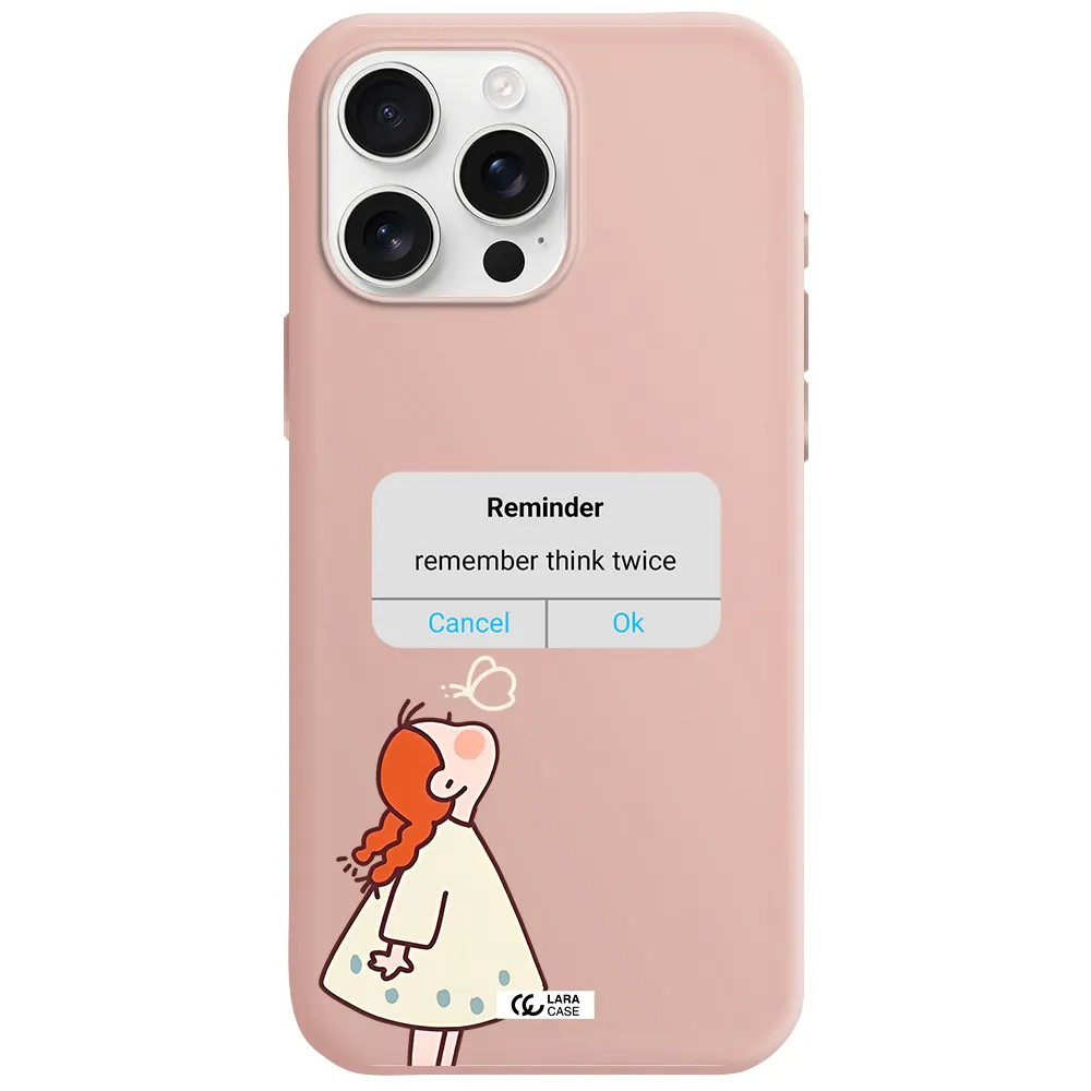 A Screenshot Of A Phone Apple Iphone 16 Pro Max Silicone Pastel Pink Case
