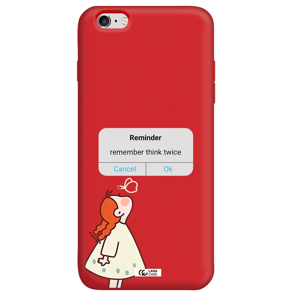 a screenshot of a phone Apple iPhone 6 plus Silicone Imperial Red Case