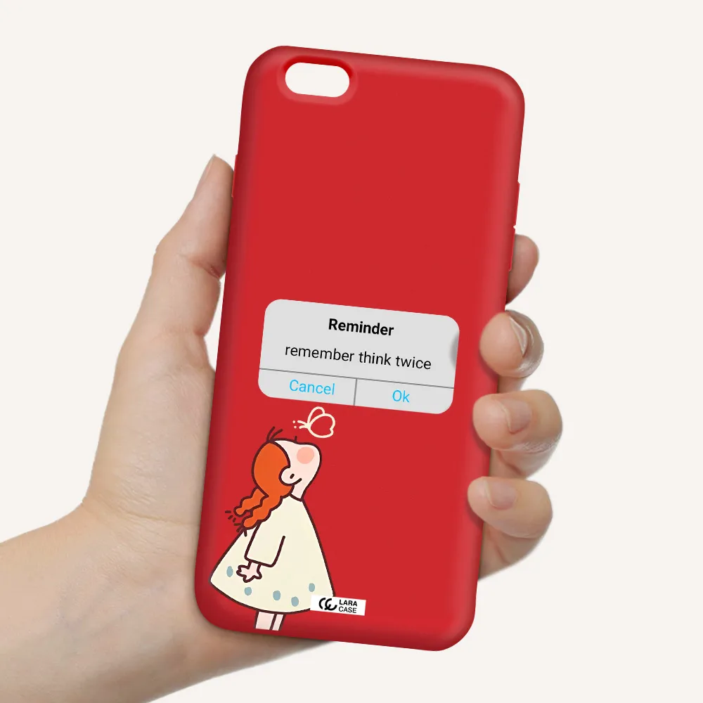 a screenshot of a phone Apple iPhone 6 plus Silicone Imperial Red Case