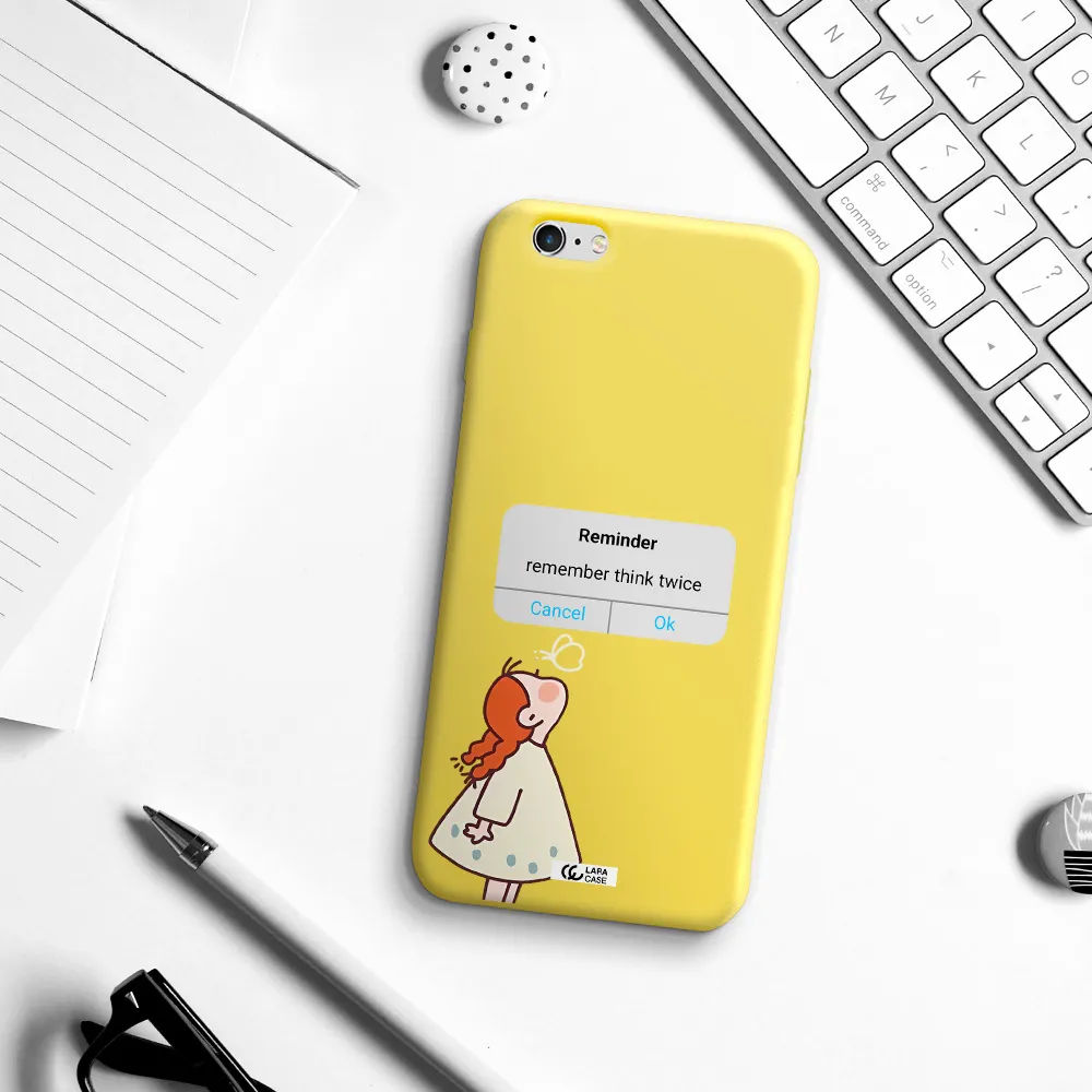 a screenshot of a phone Apple iPhone 6 s plus Silicone canary yellow Case