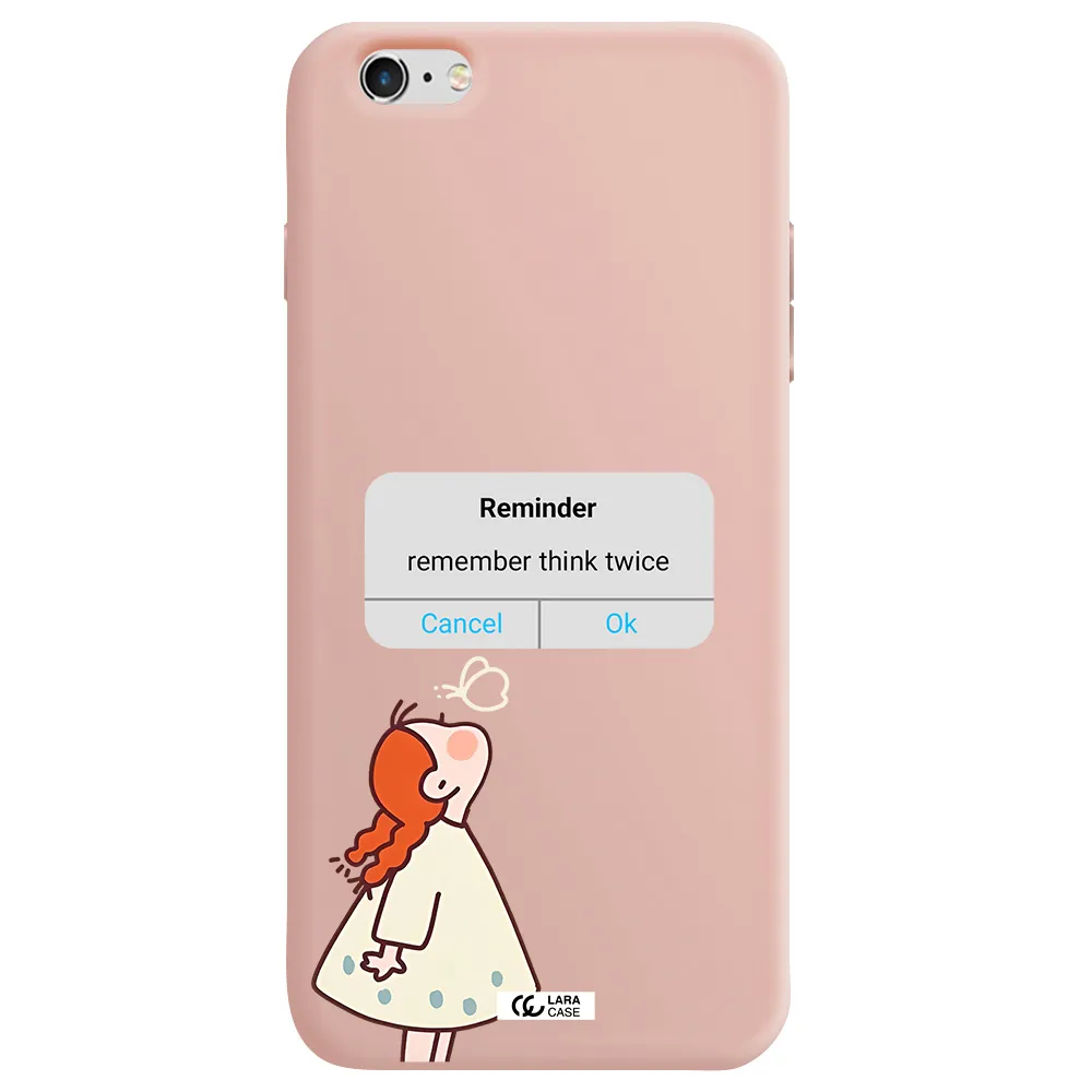 a screenshot of a phone Apple iPhone 6 s plus Silicone pastel pink Case