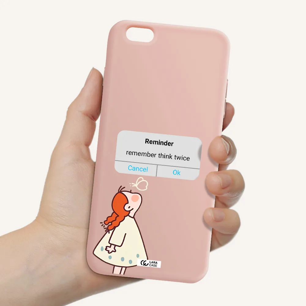 a screenshot of a phone Apple iPhone 6 s plus Silicone pastel pink Case