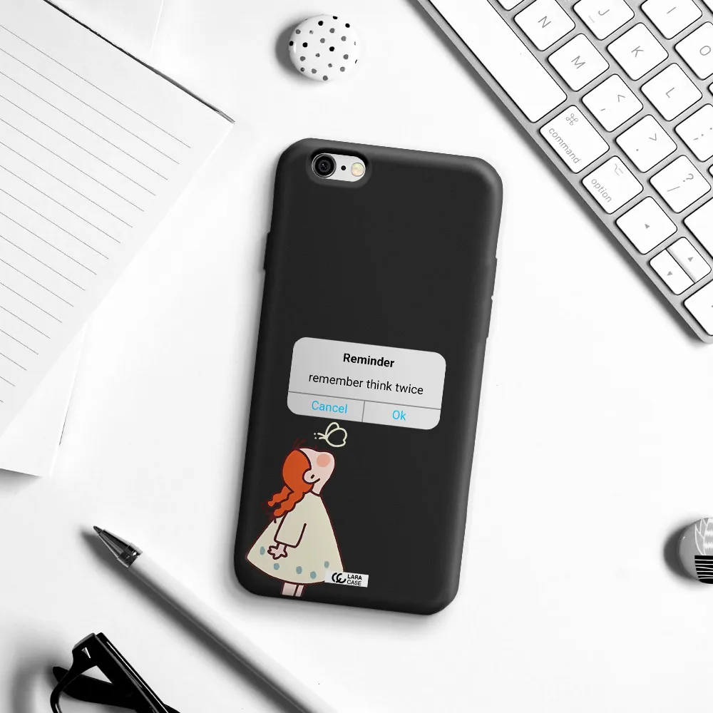 a screenshot of a phone Apple iPhone 6 Silicone black Case
