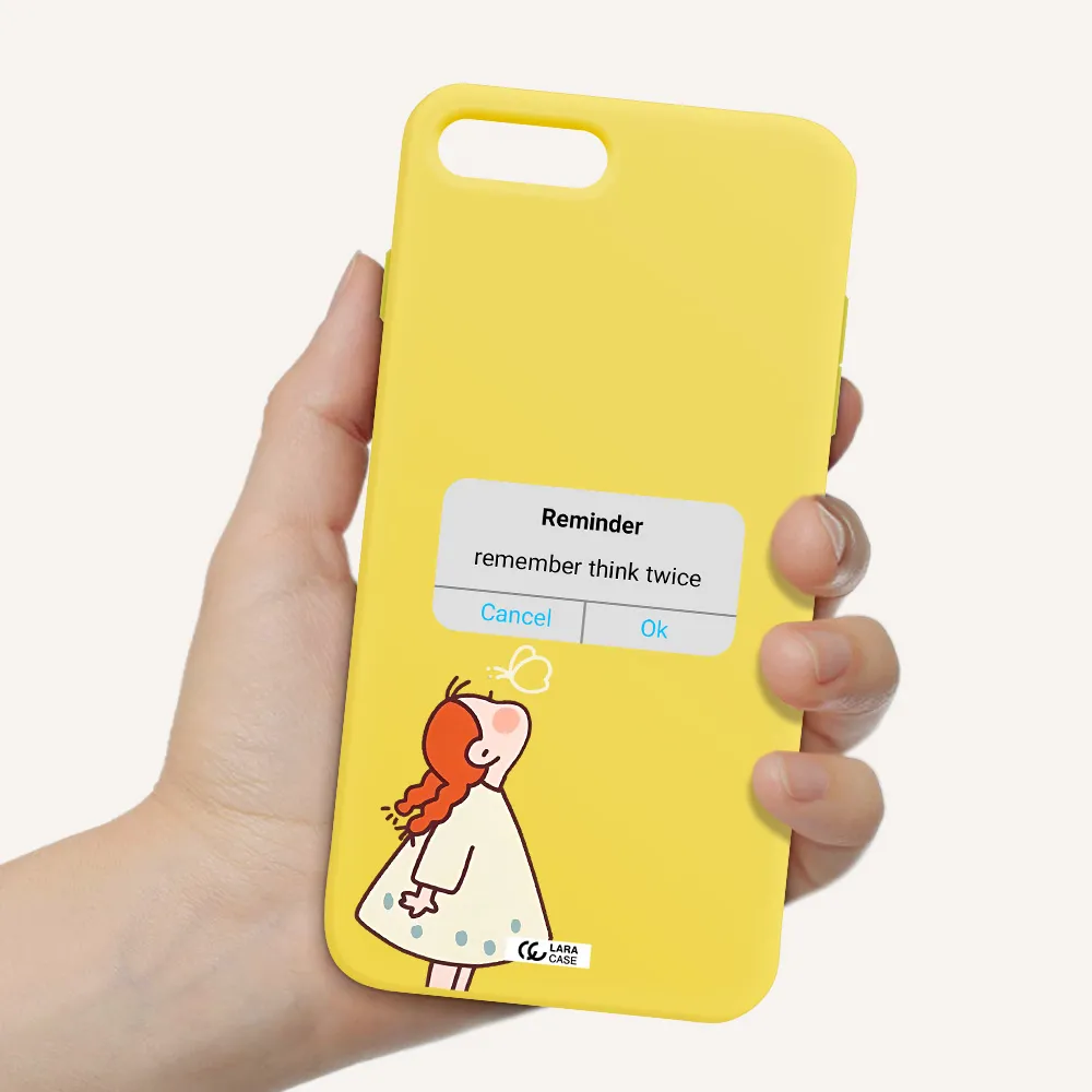 a screenshot of a phone Apple iPhone 7 plus Silicone canary yellow Case
