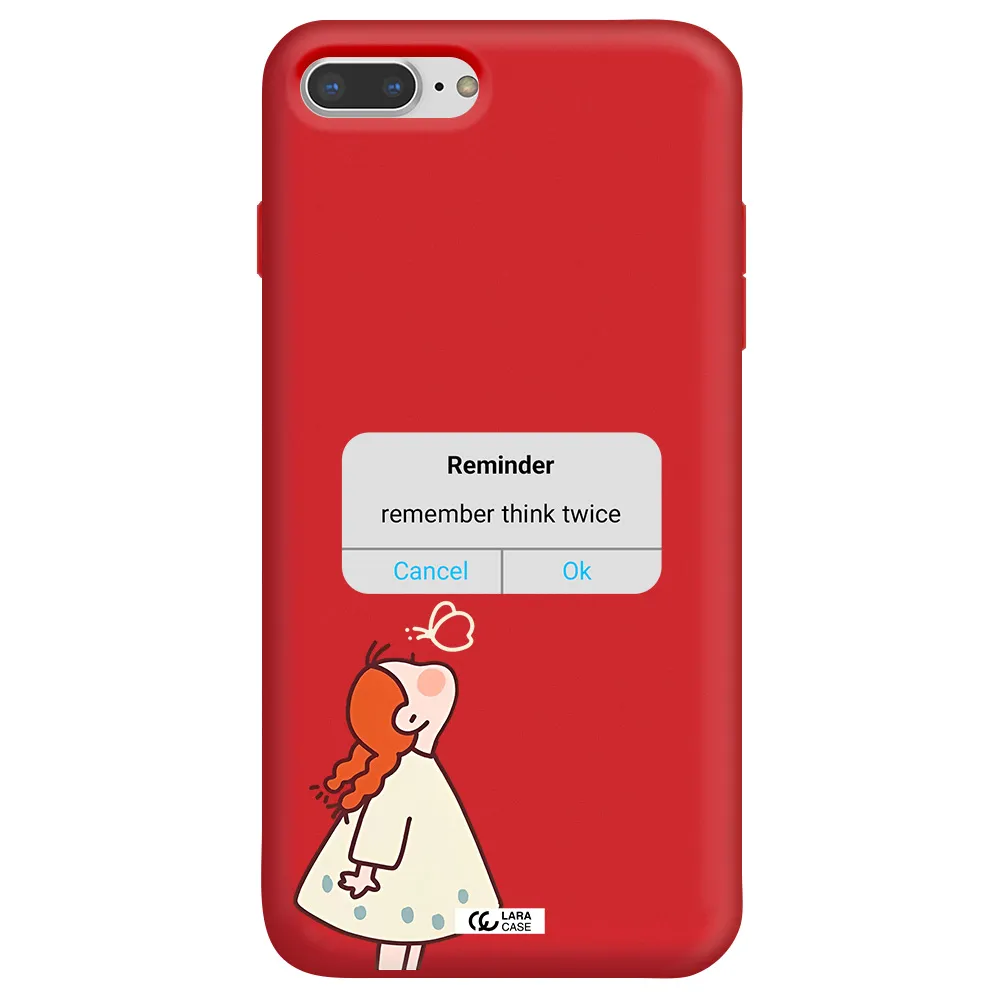 a screenshot of a phone Apple iPhone 7 plus Silicone Imperial Red Case