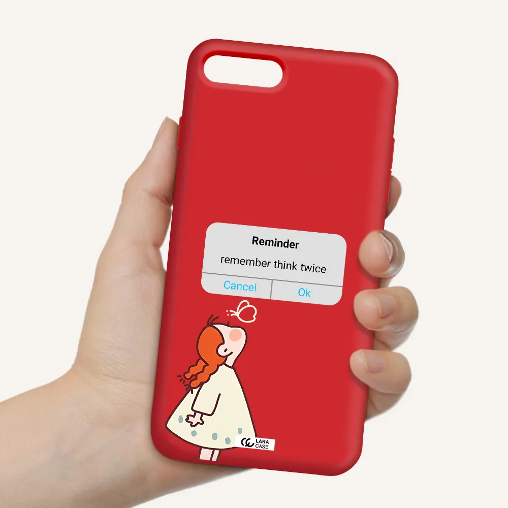 a screenshot of a phone Apple iPhone 7 plus Silicone Imperial Red Case