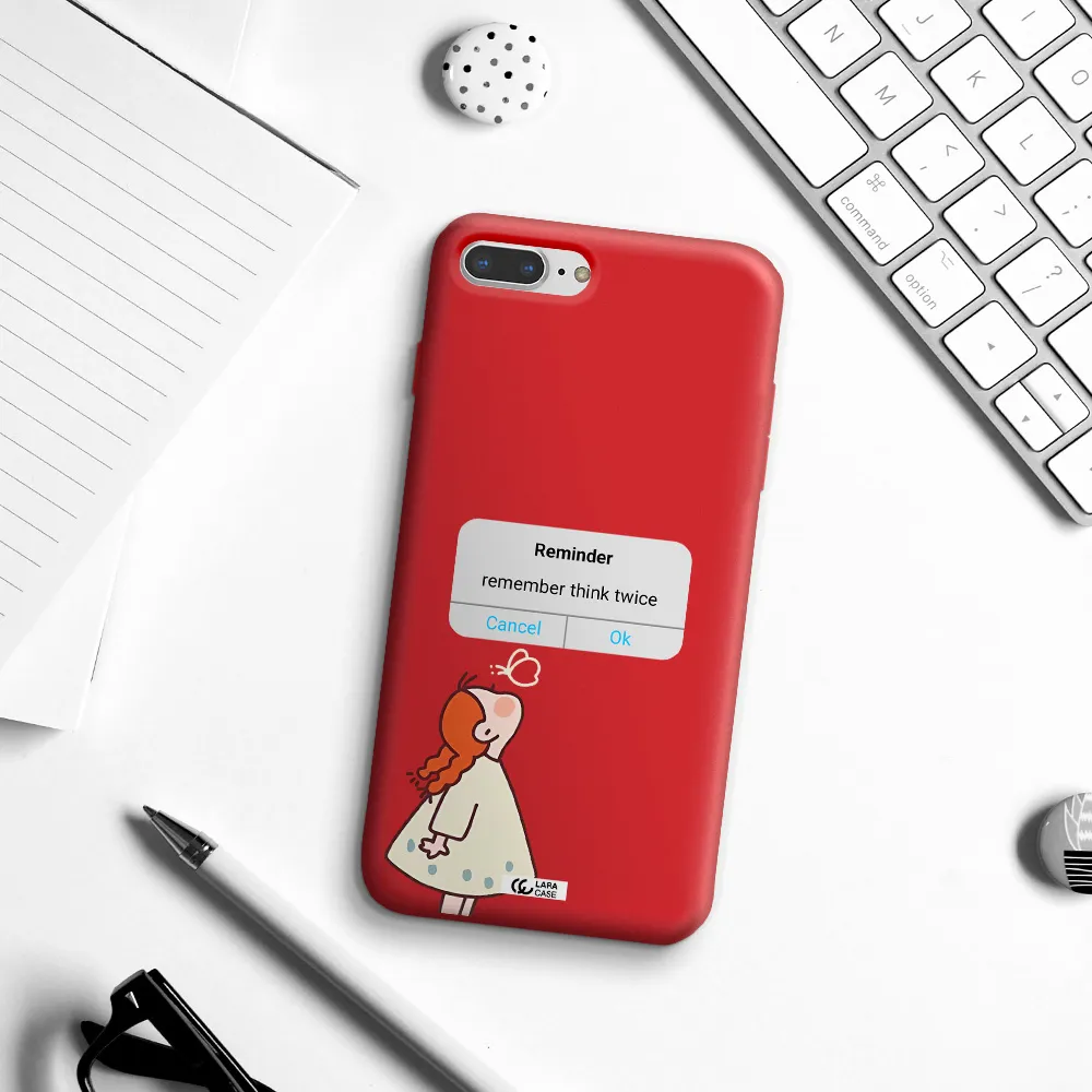 a screenshot of a phone Apple iPhone 7 plus Silicone Imperial Red Case