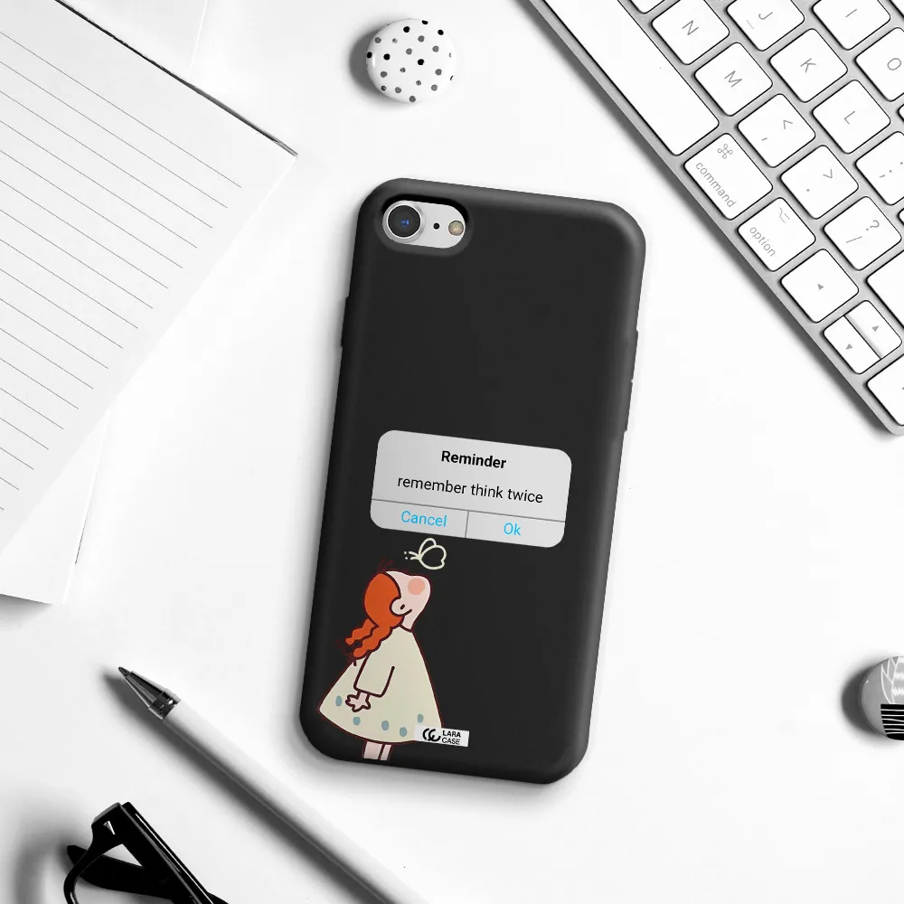 a screenshot of a phone Apple iPhone 7 Silicone black Case