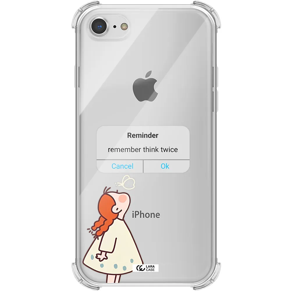 a screenshot of a phone Apple iPhone 8 Clear PC Case