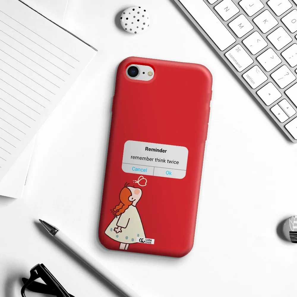 a screenshot of a phone Apple iPhone se 2020 Silicone Imperial Red Case