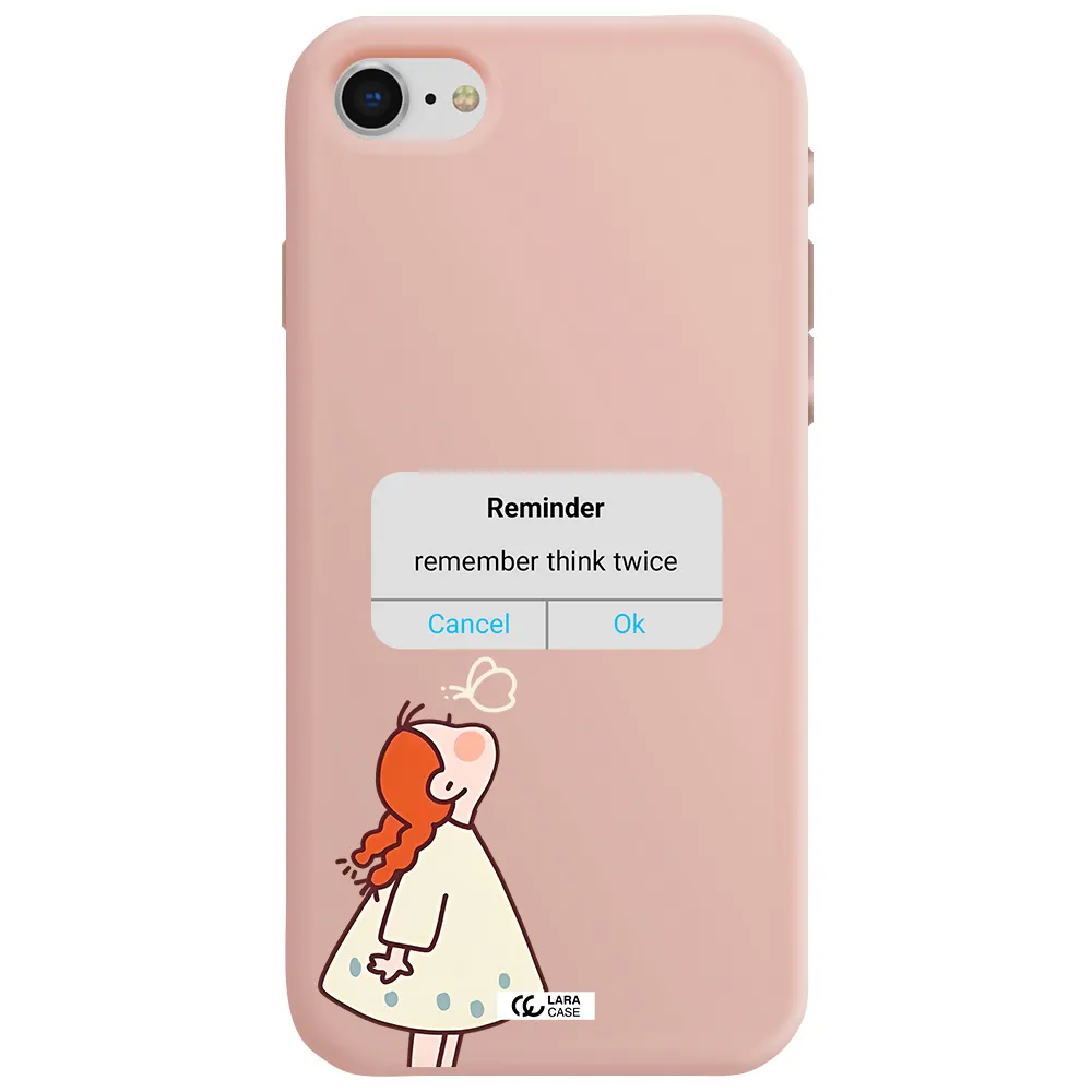 a screenshot of a phone Apple iPhone se 2020 Silicone pastel pink Case