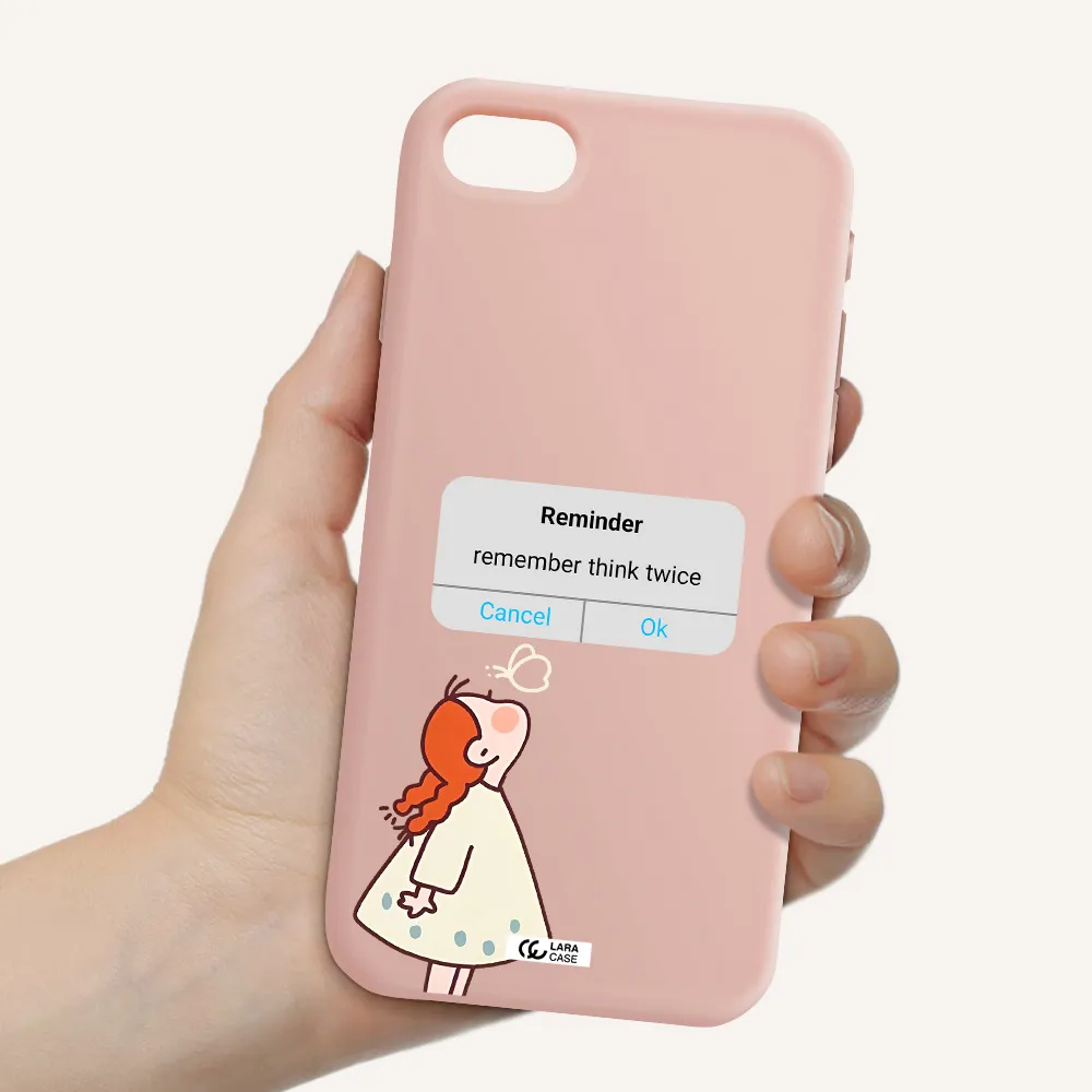 a screenshot of a phone Apple iPhone se 2020 Silicone pastel pink Case