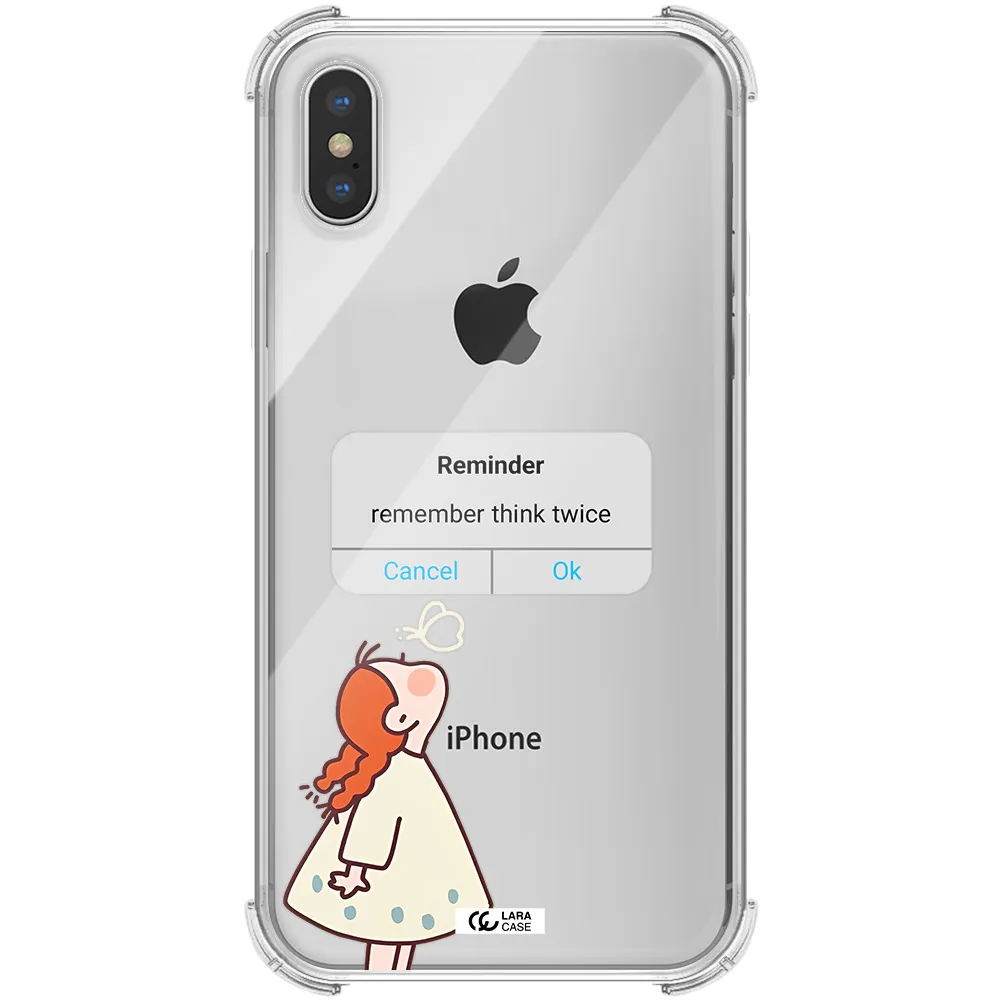 a screenshot of a phone Apple iPhone X Clear PC Case