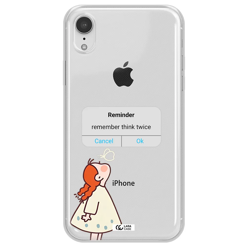 A Screenshot Of A Phone Apple Iphone Xr Clear Tpu Case