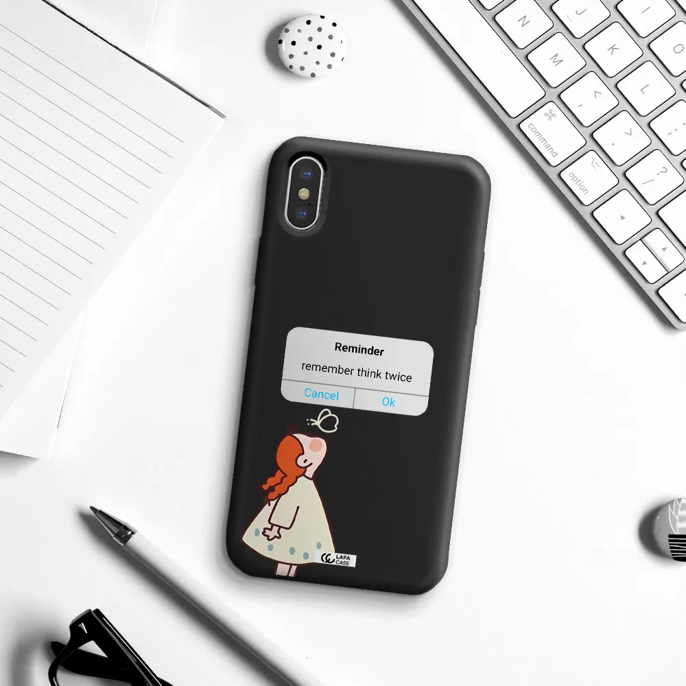 a screenshot of a phone Apple iPhone XS Silicone black Case