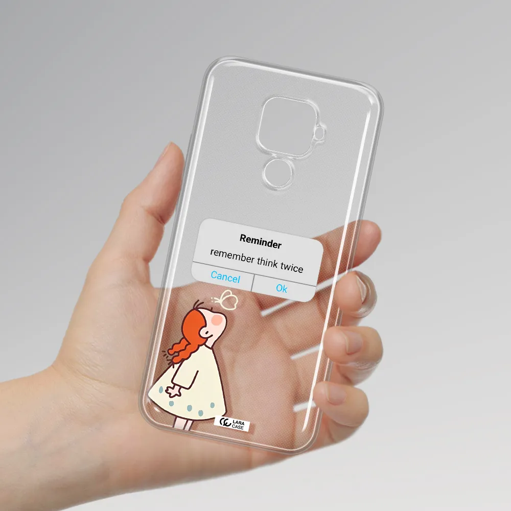A Screenshot Of A Phone Huawei Mate 30 Lite Clear Tpu Case