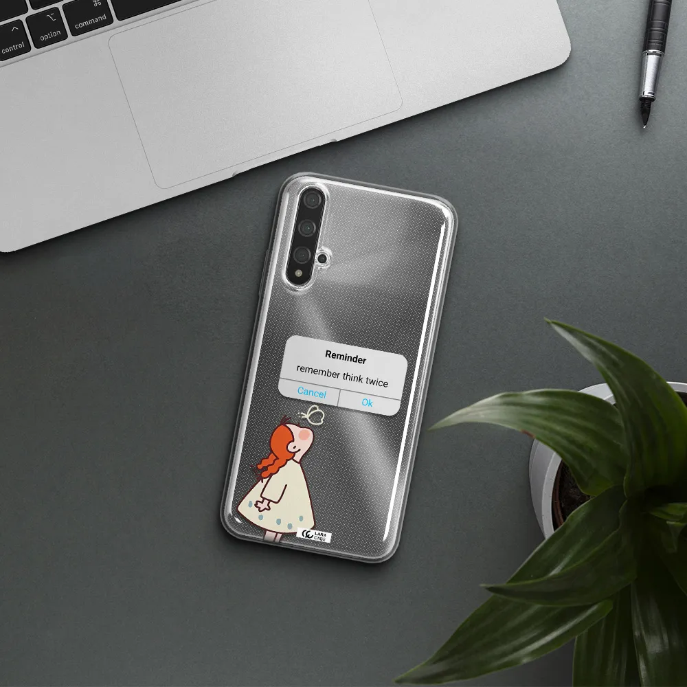 A Screenshot Of A Phone Huawei Nova 5T Clear Tpu Case