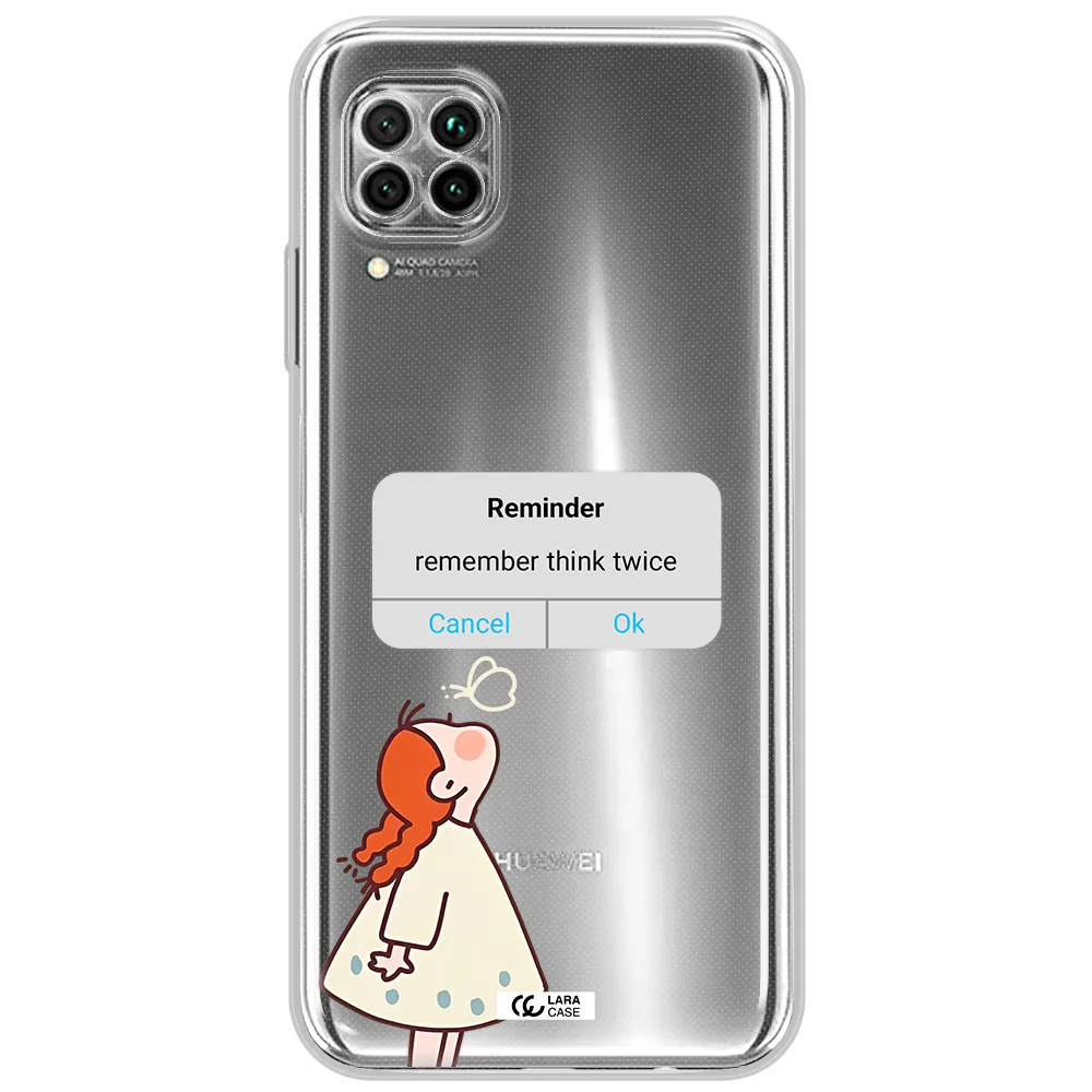 A Screenshot Of A Phone Huawei Nova 7I Clear Tpu Case