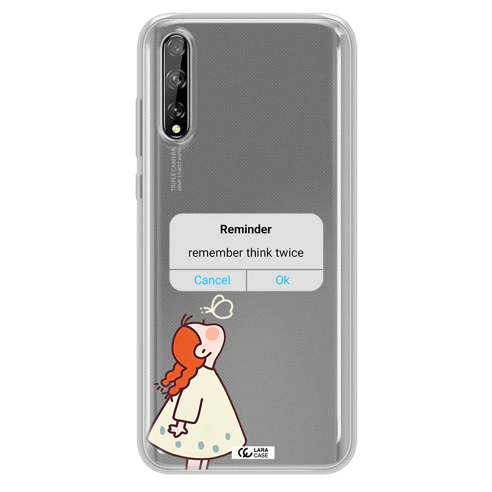 A Screenshot Of A Phone Huawei P Smart S Clear Tpu Case