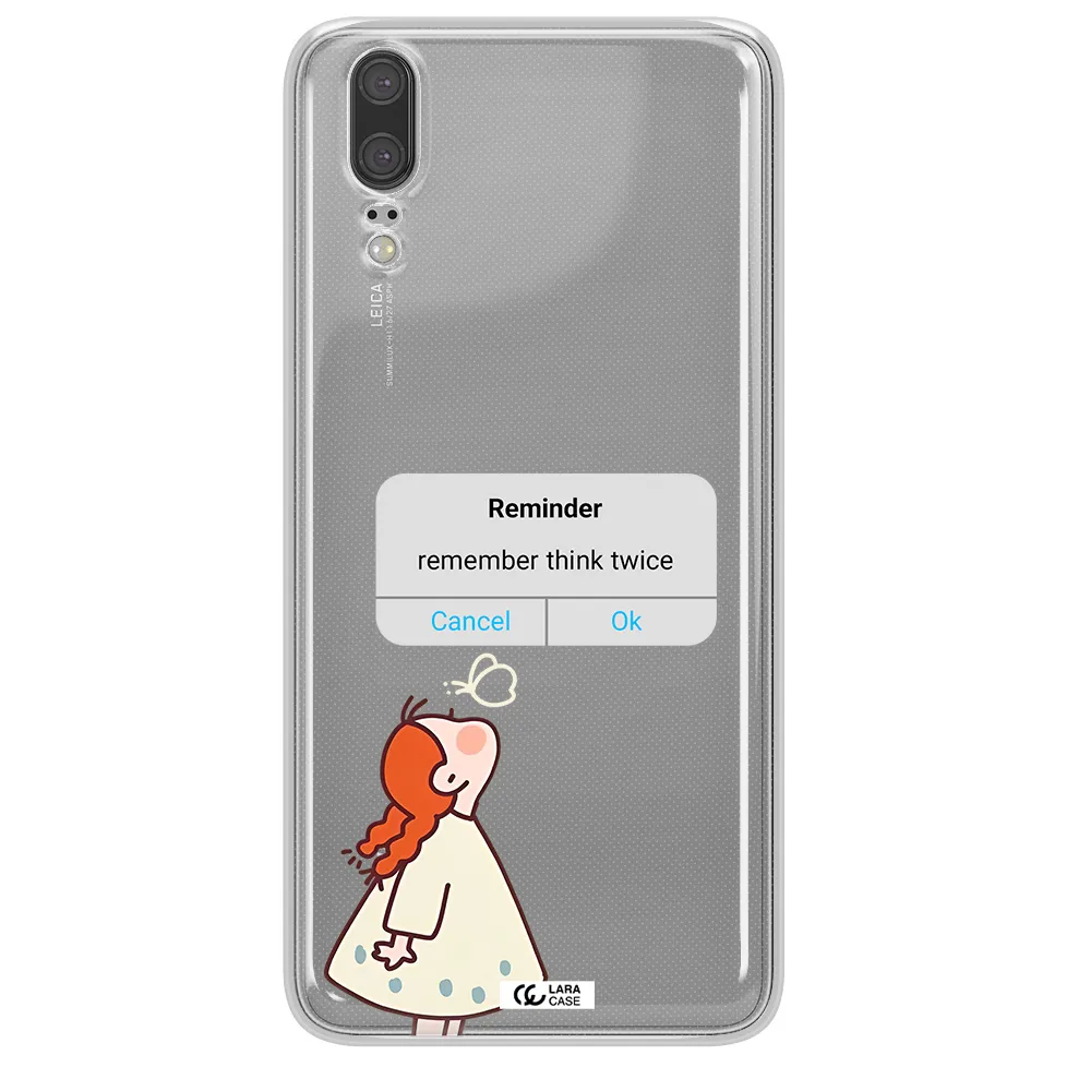 A Screenshot Of A Phone Huawei P20 Clear Tpu Case