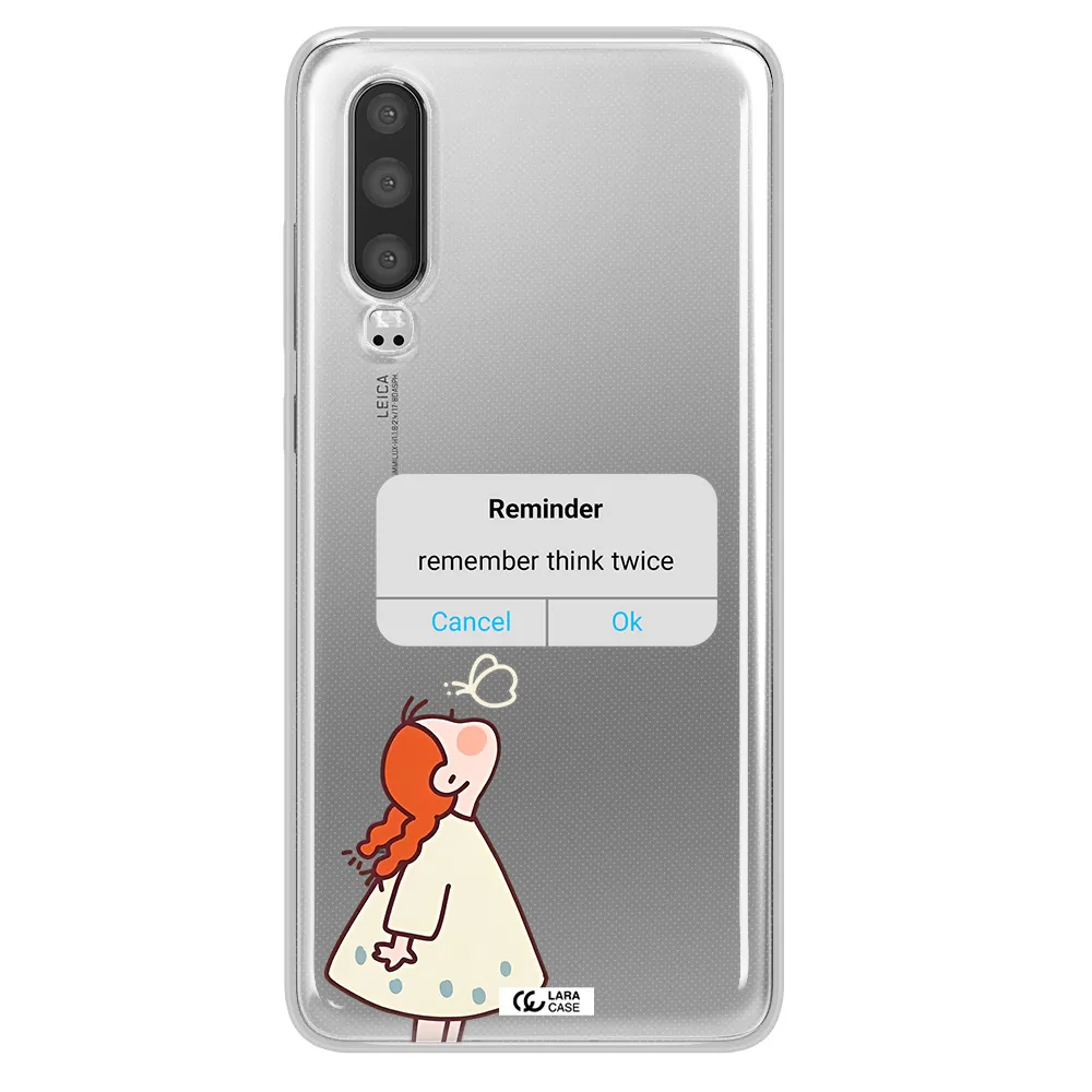 A Screenshot Of A Phone Huawei P30 Clear Tpu Case