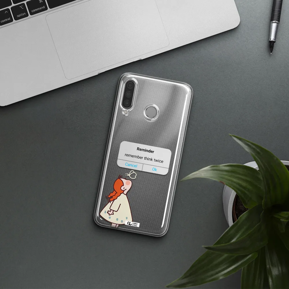 A Screenshot Of A Phone Huawei P30 Lite Clear Tpu Case