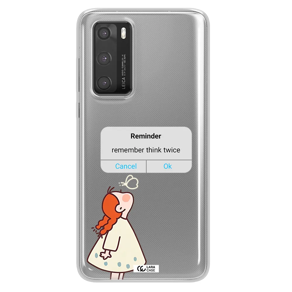 A Screenshot Of A Phone Huawei P40 Clear Tpu Case