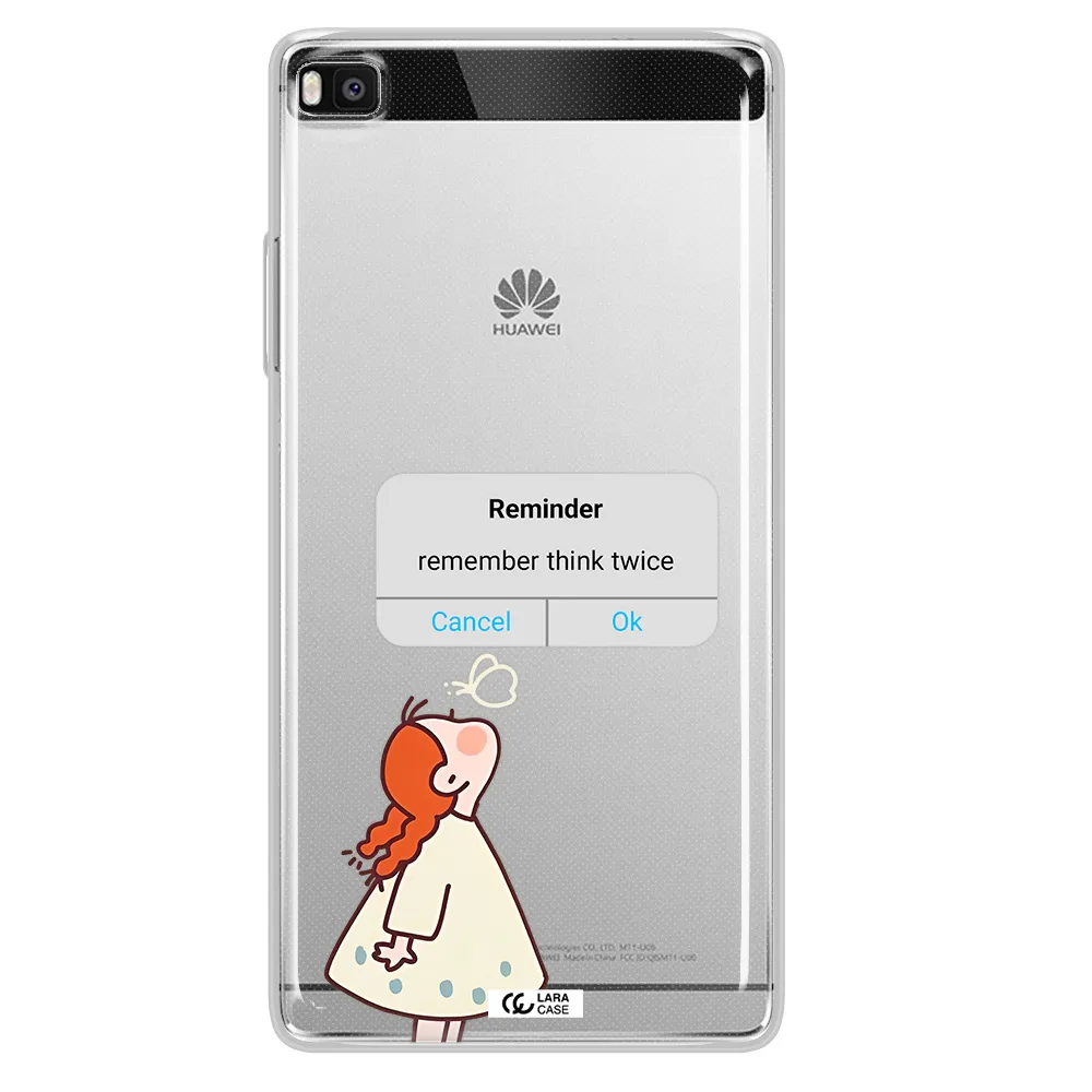 A Screenshot Of A Phone Huawei P8 Clear Tpu Case