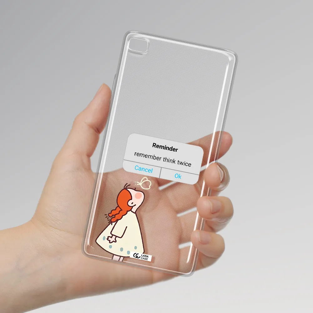 A Screenshot Of A Phone Huawei P8 Clear Tpu Case