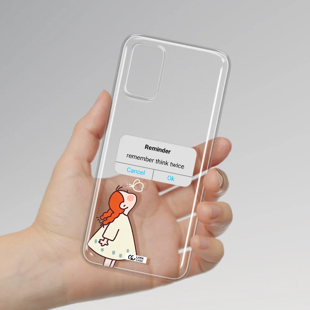 A Screenshot Of A Phone Samsung A03S Clear Tpu Case