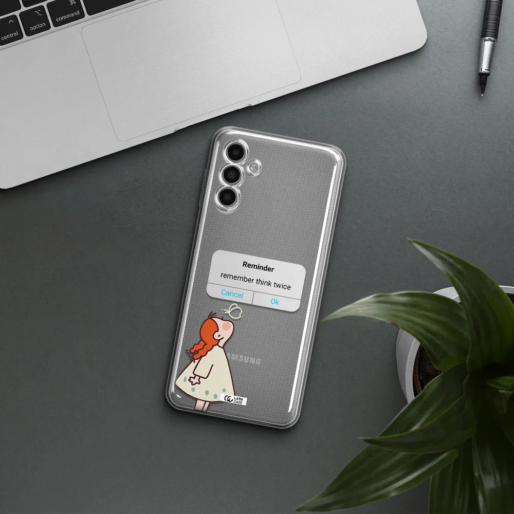 A Screenshot Of A Phone Samsung A13 5G Clear Tpu Case