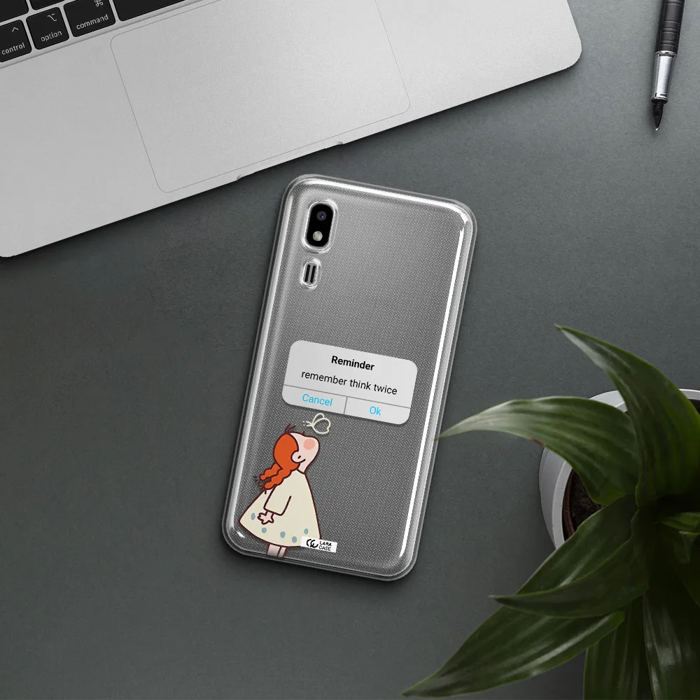 A Screenshot Of A Phone Samsung A2 Core Clear Tpu Case