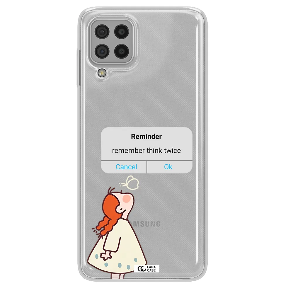 A Screenshot Of A Phone Samsung A22 4G Clear Tpu Case