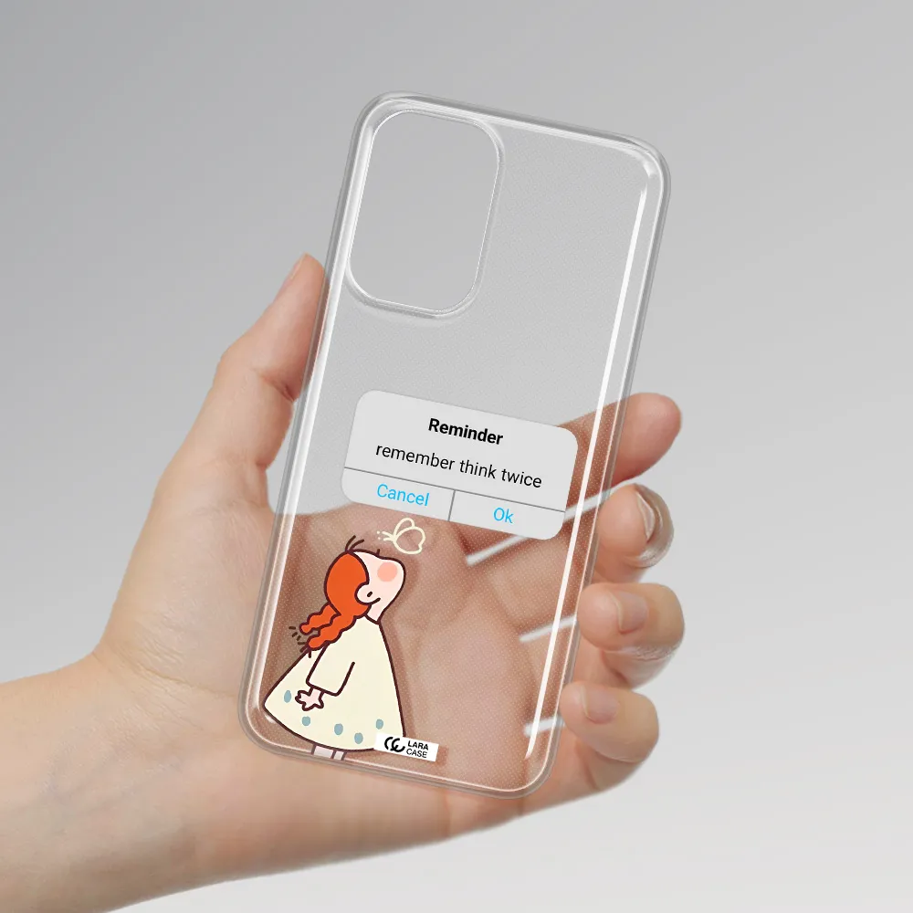 A Screenshot Of A Phone Samsung A23 Clear Tpu Case