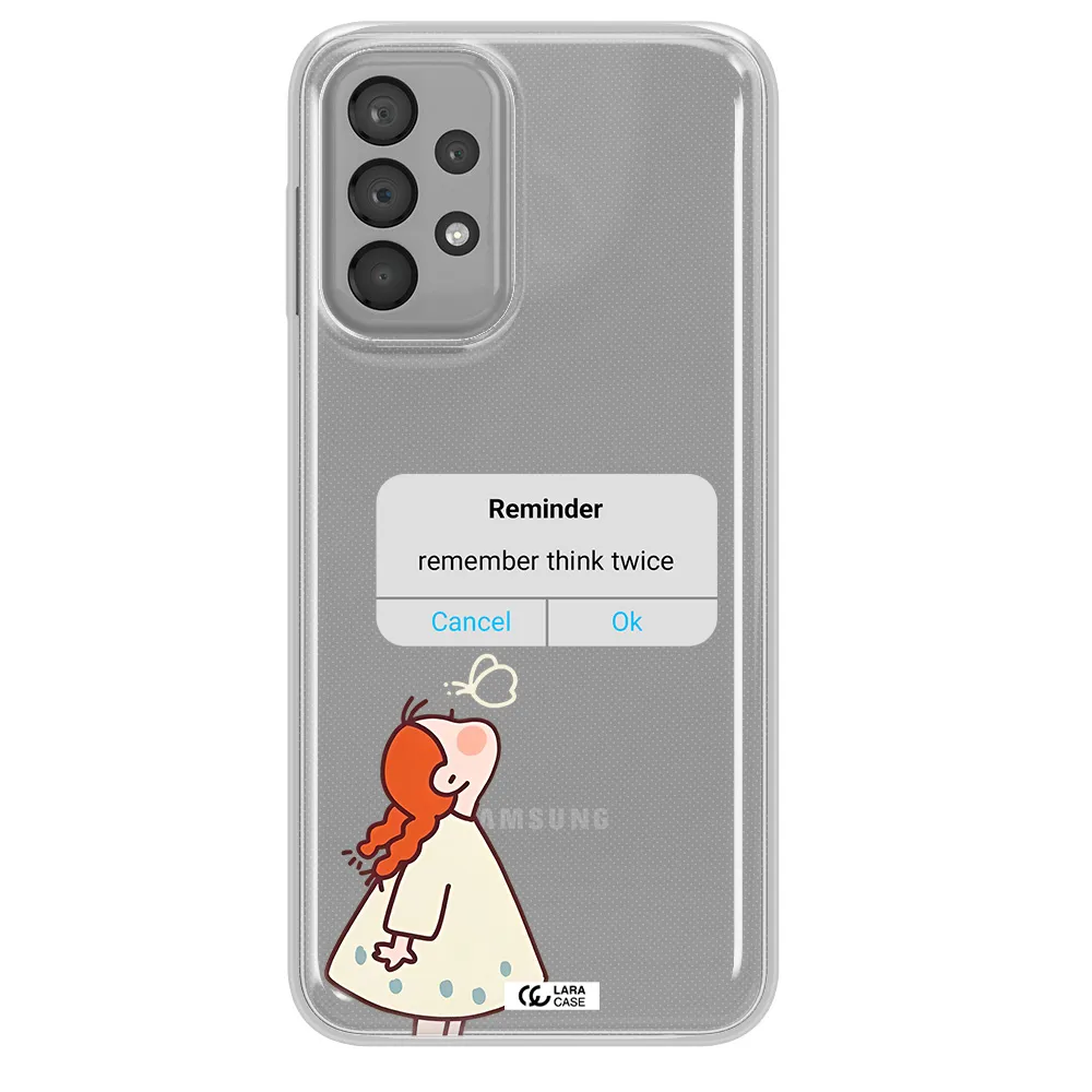 A Screenshot Of A Phone Samsung A33 Clear Tpu Case